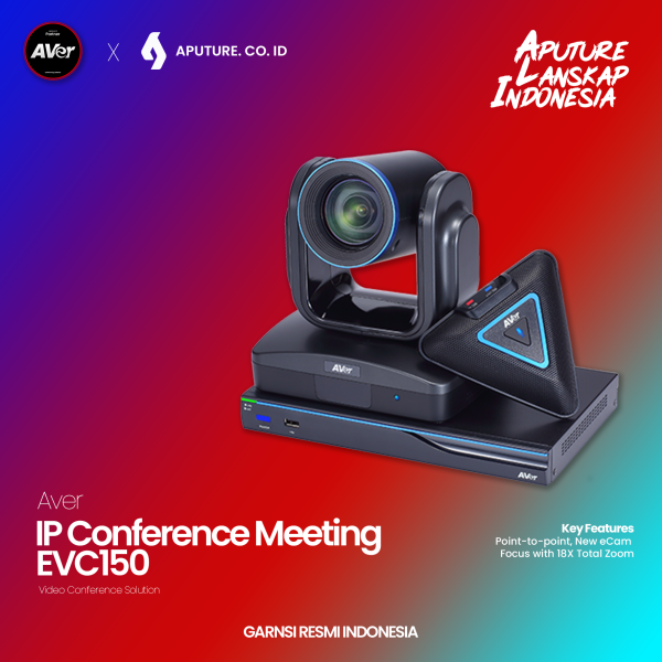 Aver EVC150 Point-to-point, New eCam Focus with 18X Total Zoom